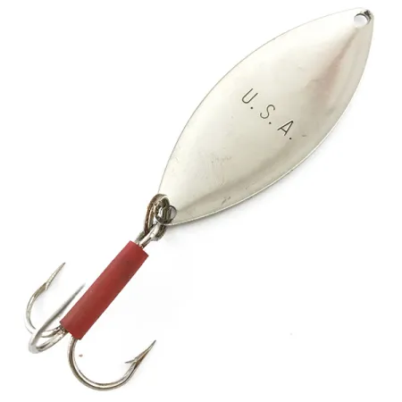 Mepps Spoon 3 Cuillère, Nickel, 13g, Gaine Rouge, #5362