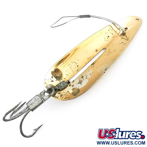Weedless Bait Larson Bait Fishtrap Cuillère, Or, 21g, Anti-herbe, #5367
