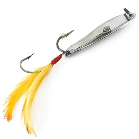 Crippled Alewive CRIPPLED ALEWIVE Cuillère Anti-herbe, Nickel/Jaune, #5371