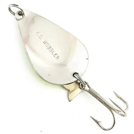 Acme K.O. Wobbler UV Cuillère, Nickel/Chartreuse, 21g, UV, #5404