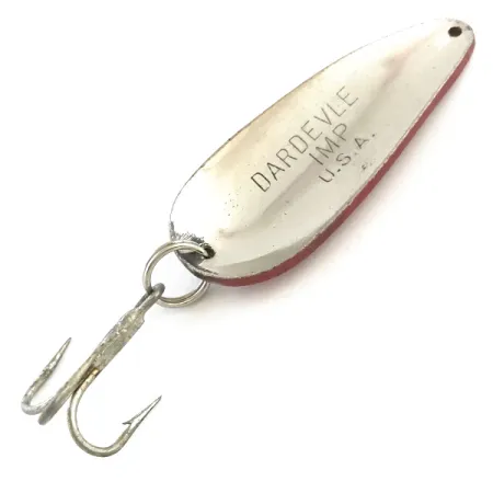 Cuillère Eppinger Dardevle Rok't Imp, Rouge/Blanc/Nickel, 21g, #5405
