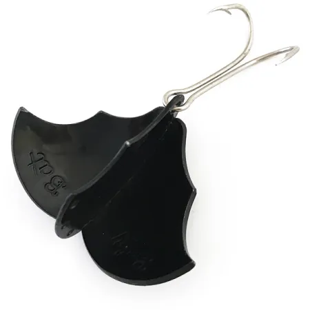 Prescott Spinner Baby Bat Cuillère, Noir, 14g, Ailes Métal, #5409