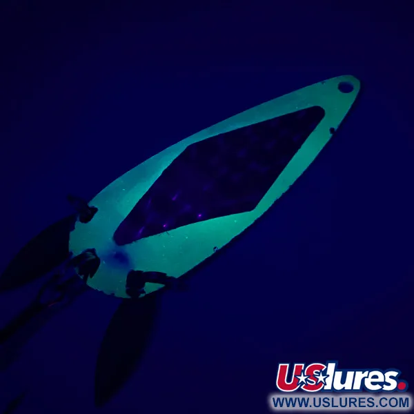 Marathon (with sonic blades) UV Cuillère, Jaune / Nickel, 16g, #5411