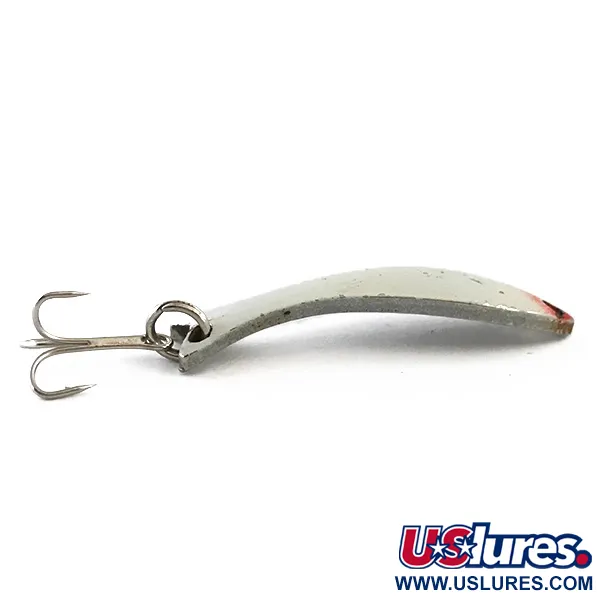 Acme Dervish Cuillère, Rouge/Blanc/Nickel, 7g, Vintage, #5413