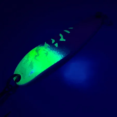 Luhr Jensen Krocodile Die #4 Cuillère, White Pearl/Green, 19g, #5417