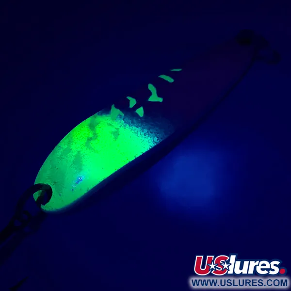 Luhr Jensen Krocodile Die #4 Cuillère, White Pearl/Green, 19g, #5417