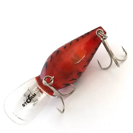 Storm Wiggle Wart Crankbait, Red Perch, 12g, Plongeant, #5418