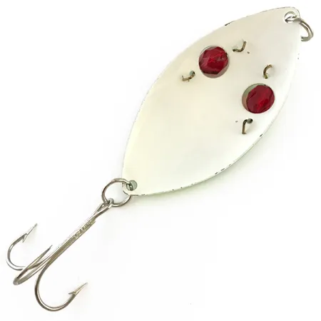 Cuillère Eppinger Red Eye Wiggler, Vert/Rouge/Blanc, 25g, Yeux, #5419