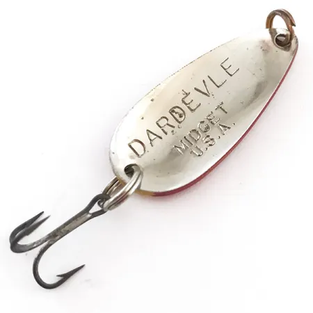 Eppinger Dardevle Midget Cuillère, Rouge/Jaune/Nickel, 6g, #5428