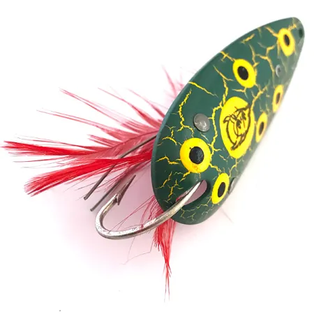 Eppinger Weedless Dardevle Dardevlet Cuiller, Frog, 21g, Anti-herbe, #5434