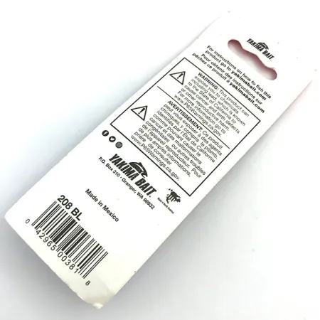 Yakima Bait Worden’s Original Rooster Tail Cuiller, Argent, 3,6g, #5448