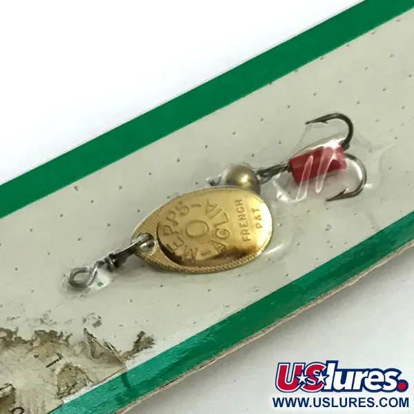 Mepps Aglia 0 Cuiller tournante, Or, 2.5g, Palette classique, #5450