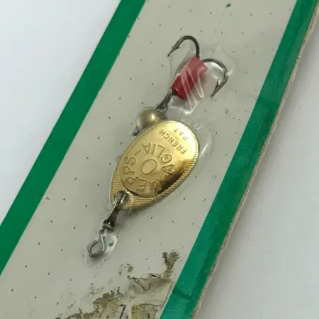 Mepps Aglia 0 Cuiller tournante, Or, 2.5g, Palette classique, #5450