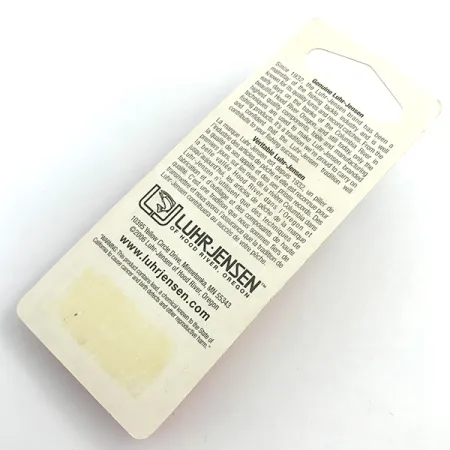 Cuillère Luhr Jensen Krocodile Die #4, Rouge/Blanc, 14g, Hameçon, #5453