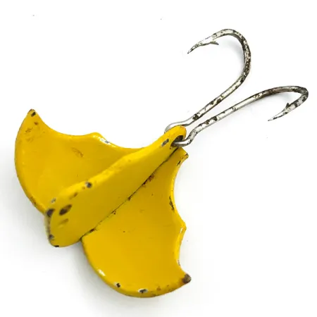 Cuillère Prescott Spinner Baby Bat, Jaune, 5g, Triple-Wing, #5455