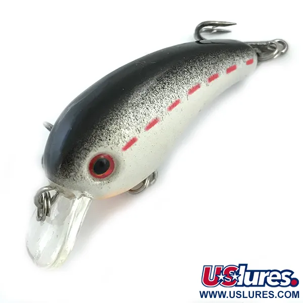 Strike King Crankbait, Silver, 5,5g, Plongeant, #5457