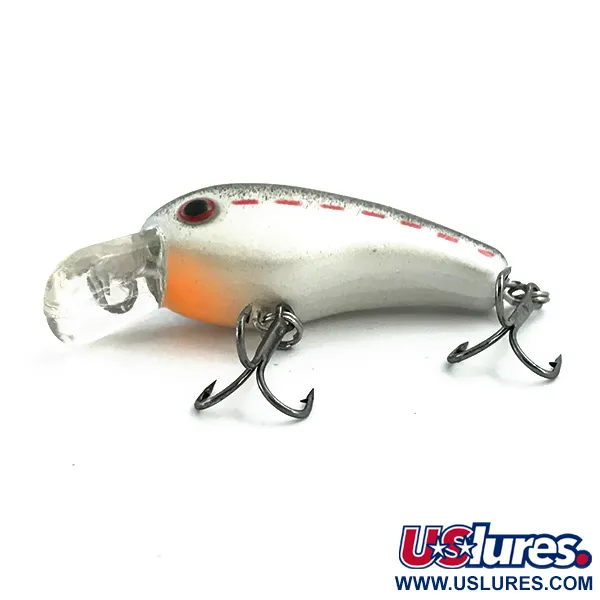 Strike King Crankbait, Silver, 5,5g, Plongeant, #5457