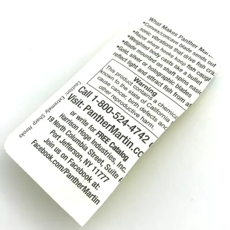 Panther Martin 4 Cuiller, Blue Trout, 4g, Palette In-line, #5459