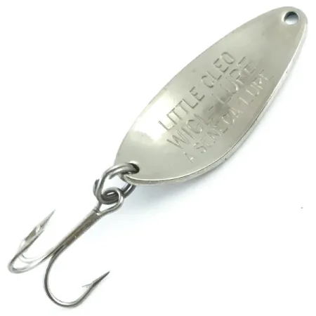 Seneca Little Cleo Cuillère, Nickel / Bleu / Rouge, 7g, Vintage, #5460