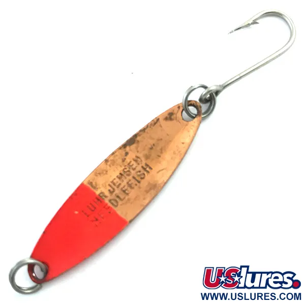 Luhr Jensen Needlefish 1 Cuillère, Copper / Red, 2g, Martelé, #5463