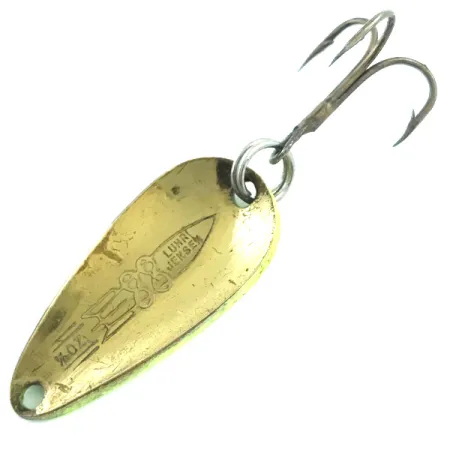 Luhr Jensen Cuillère, Jaune / Rouge / Or, 5g, Finition UV, #5465