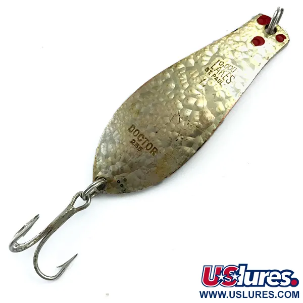 Prescott Spinner Little Doctor 255 Crystal Cuillère, Doré, 7g, #5470