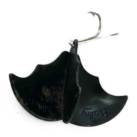 Prescott Spinner Baby Bat, Black, 14g, Cuillère Vintage, #5495