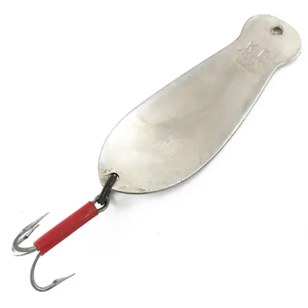K-B Bait K-B Spoon 4 Cuillère, Nickel, 40g, Vintage, #5506
