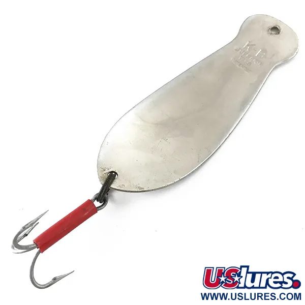 K-B Bait K-B Spoon 4 Cuillère, Nickel, 40g, Vintage, #5506