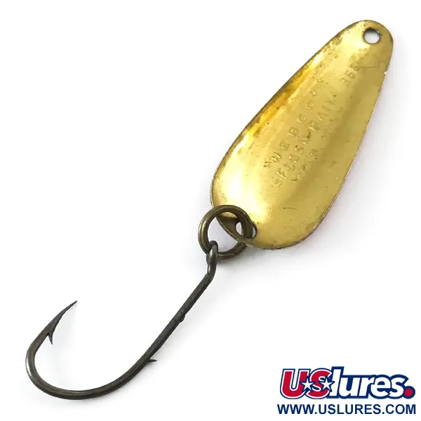 Nebco FlashBait 366 Cuillère, Rouge/Blanc/Or, 1,9g, Ultralégère, #5511