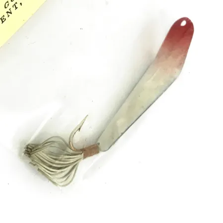 Cuillère Weedless Barney Spoon, Rouge / Blanc, 7g, Anti-herbe, #5551