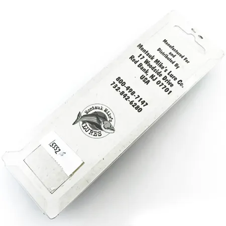 Montauk Mike's Gokai Leurre Hybride, Bleu/Rouge, 14g, UV, #5552