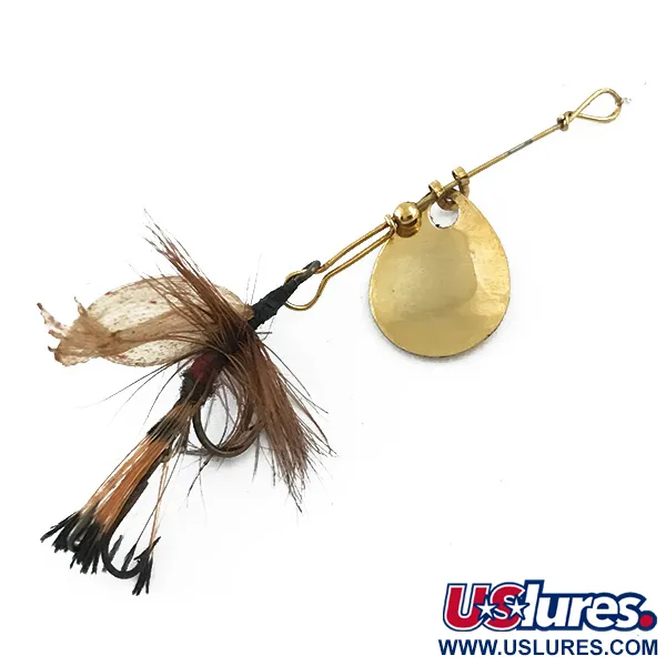 Joe's Flies Cuillère, Doré, 1g, Trailer Plumes, #5562