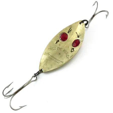 Hofschneider Red Eye Wiggler Cuillère, Or/Rouge, 25g, Yeux rouges, #5565