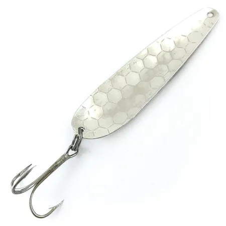 Northern King 28 UV Cuillère, Argent/Jaune/Vert UV, 14g, #5568