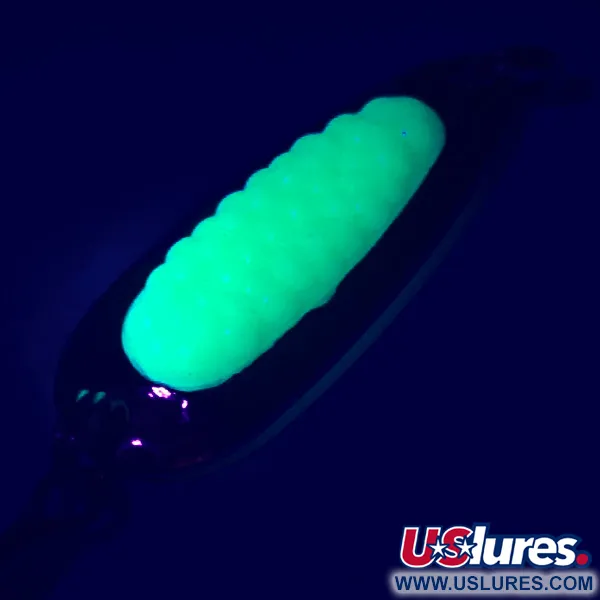 Blue Fox Pixee UV Cuillère, Nickel/Jaune, 4.5g, UV-Glow, #5576