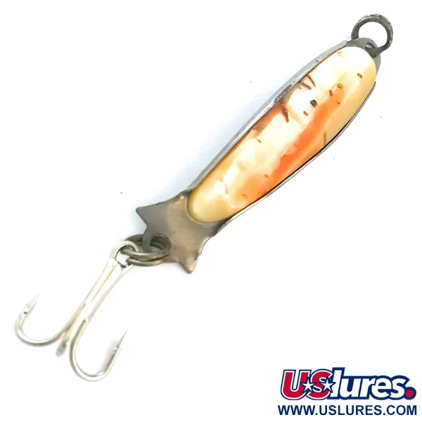 Salm The Killer Red Abalone Pearl Minnow, Argent/Perle, 4g, #5591