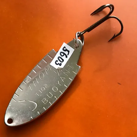 Thomas Buoyant Cuillère, Truite Arc-en-ciel/Nickel, 7g, Laiton, #5603