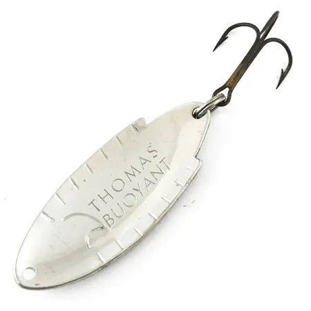 Thomas Buoyant Cuiller, Nickel/Rouge/Noir/Jaune, 7g, Crantée, #5604