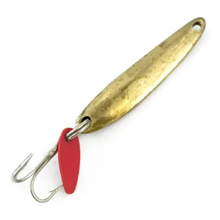 Bay de Noc Swedish Pimple Cuillère, Laiton/Orange, 5g, Palette, #5609