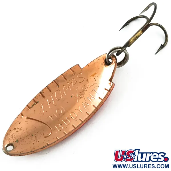 Thomas Buoyant Cuillère, Copper Trout, 5g, Encoches sur bord, #5619