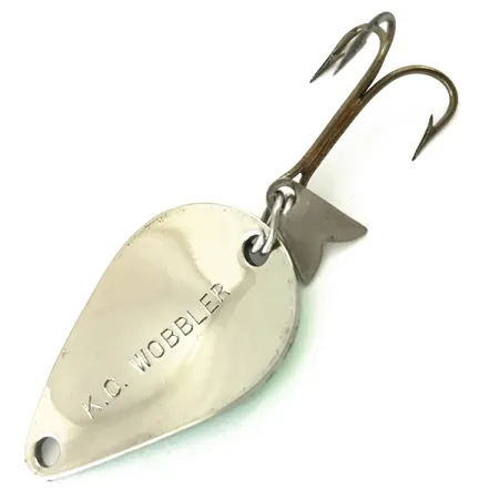 Cuillère Acme K.O. Wobbler UV, Nickel / Vert, 7g, Sonic Tail, #5629