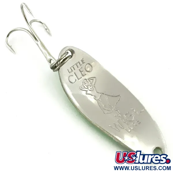 Seneca Little Cleo (Hula Girl) Cuillère, Vert/Rouge/Nickel, 10g, #5661