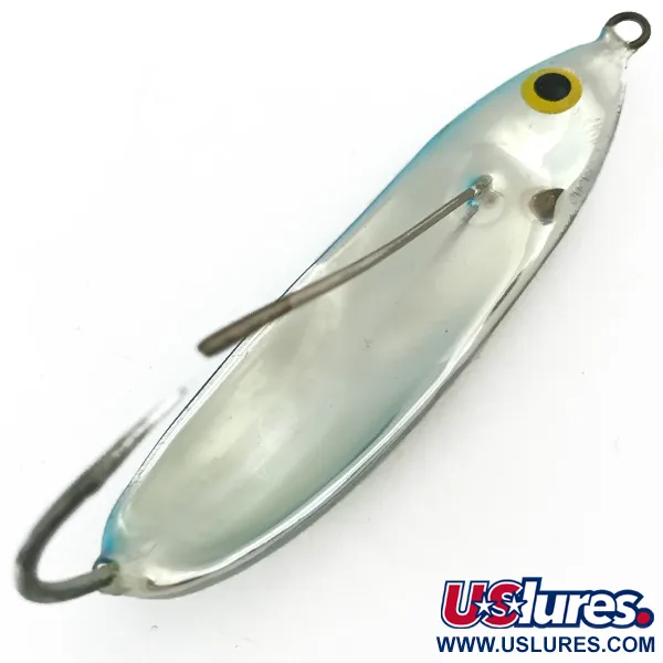 Rapala Weedless Minnow Spoon Cuillère, Bleu Clair Métallisé, 10g, #5665
