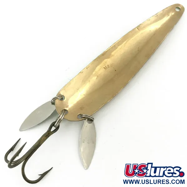 Marathon (with sonic blades) Cuillère, Or/Vert UV, 17g, Sonic Blades, #5668