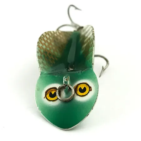 Leurre Buck Perry Spoonplug, Vert/Blanc/Or/Rouge, 7g, Structure, #5670