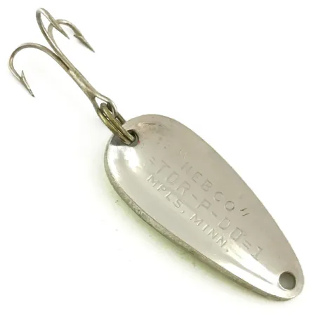 Nebco Tor-P-Do 1 UV Cuillère, Jaune/Rouge/Nickel, 9g, UV, #5676