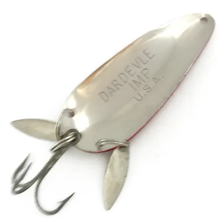 Eppinger Dardevle Imp Klicker Cuillère, Rouge/Blanc/Nickel, 11g, #5681