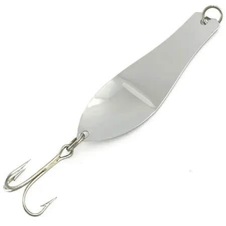 Prescott Spinner Thin Doctor 165 Cuillère Traîne, Nickel/Rouge, 4g, #5682