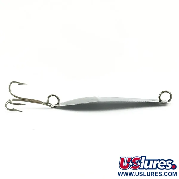 Prescott Spinner Thin Doctor 165 Cuillère Traîne, Nickel/Rouge, 4g, #5682